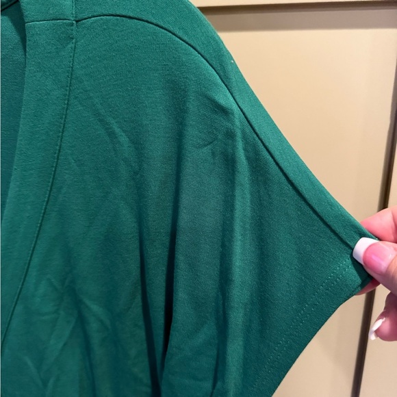 J. Jill Button-Front Midi Dress SZ L; Tie at waist in front or back 20" P2P - Picture 4 of 13